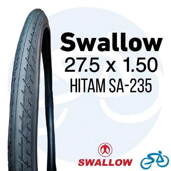 Ban Luar Swallow 27.5 x 1.50 27,5 x 1,50 150 Hitam SA 235 - Ban Luar Sepeda Gunung MTB Federal Ring 