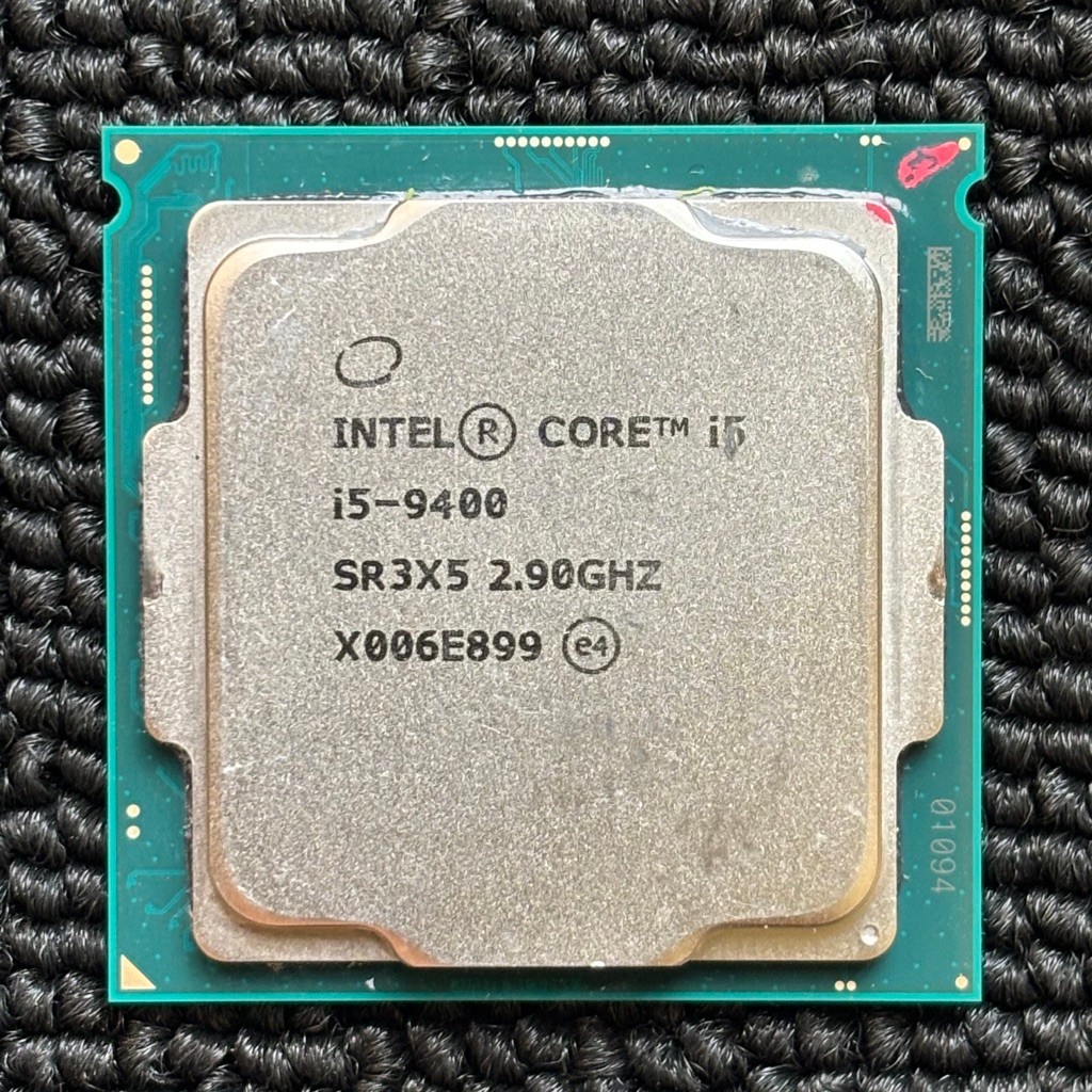 PROCESSOR INTEL CORE I5 9400 GEN9 BLUESCREEN