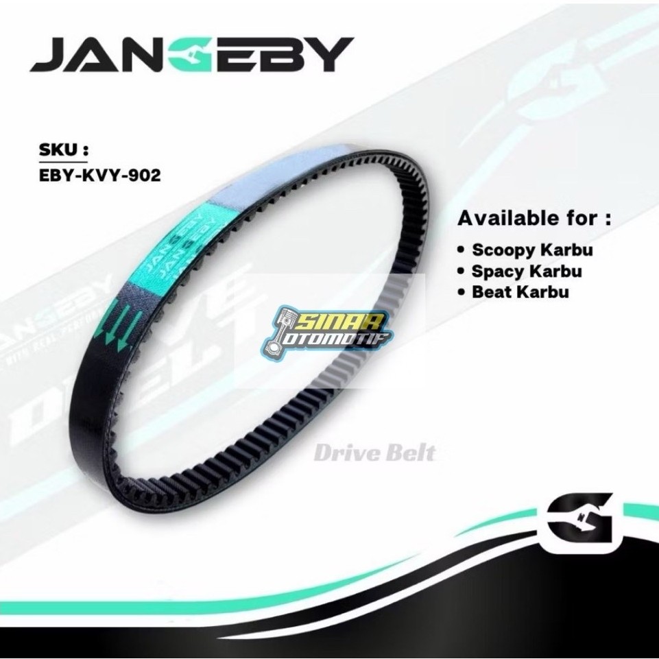 Drive Belt Vbelt Vanbelt Belting Jangeby Scoopy Karbu Spacy Karbu Beat Karbu