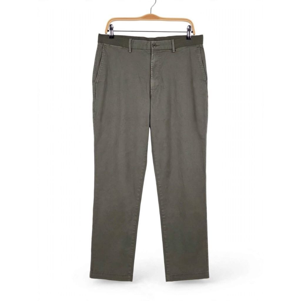 Uniqlo Ankle Pants Olive