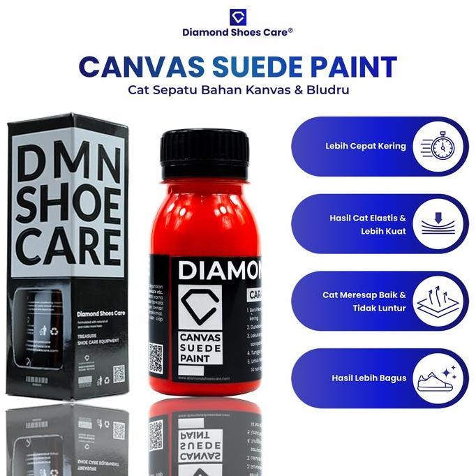 Cat Repaint Sepatu Kanvas Suede 30ml