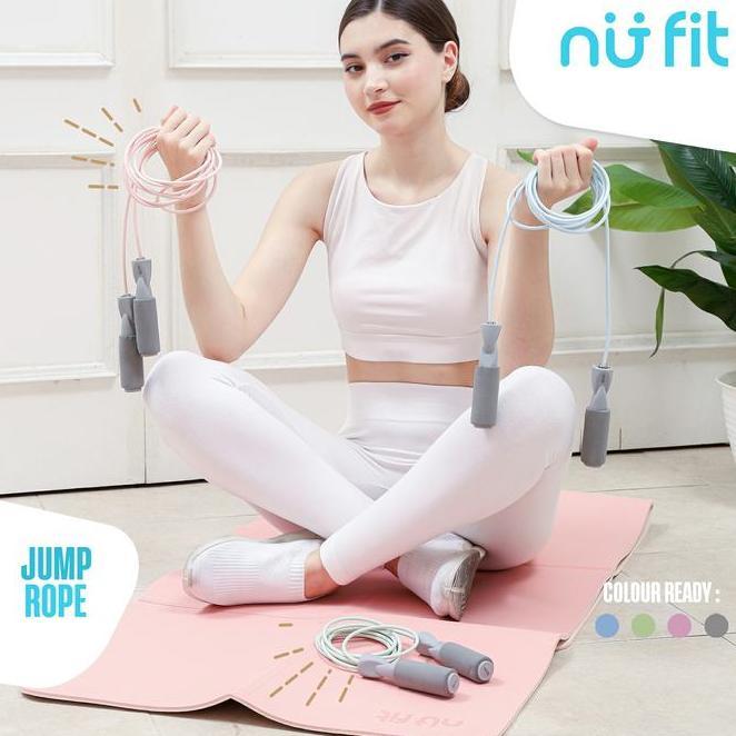 Nu Fit Tali Skipping Skipping Skipping Jump Lompat Tali Foam Jump Rope Skipping Rope Tali Skipping J