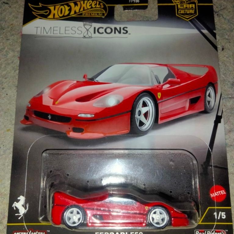 Hotwheels Premium Ferrari F50 SNI