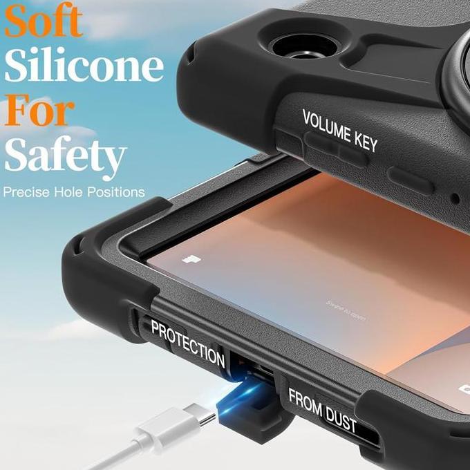 Tab- ( Free Tali Selempang ) Strap Case For Samsung Galaxy Tab S11 S10 Fe Plus S9 S8 S7 S6 Lite A11 