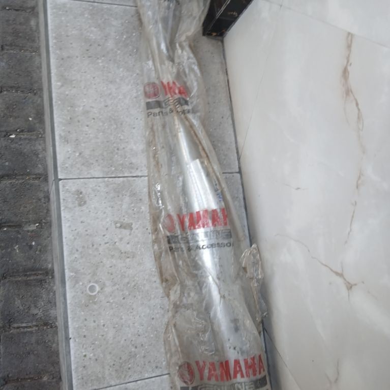 5ER - E4711 - 00 - 93 KNALPOT YAMAHA VEGA ORIGINAL BARU YGP ASLI
