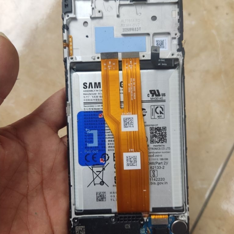 LCD Samsung A075 (A07) Original copotan