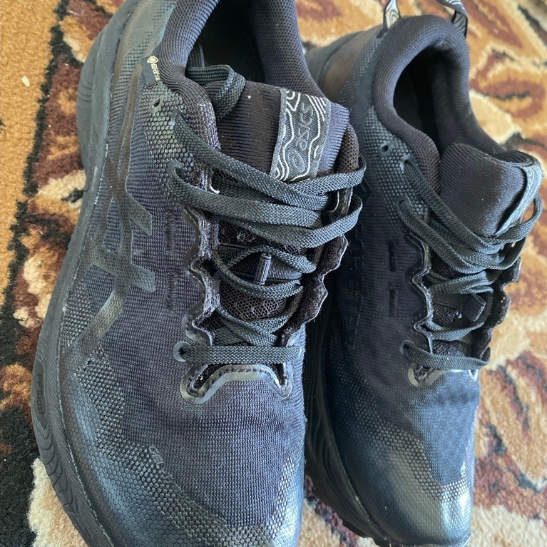 ASICS GEL TRABUCO FULLBLACK SIZE 37 insole 23cm PL