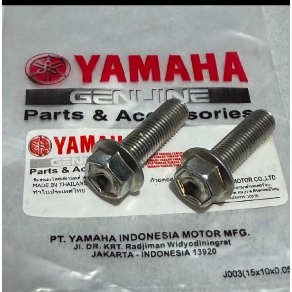 Bolt Baut Segitiga Bawah Vixion Old New Scorpio R15 V2 Xmax 250 | 2JK-F3346-00