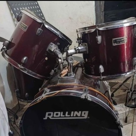 drum set rolling
