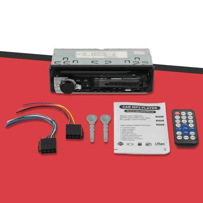 TAFFWARE JSD 530 SINGLE DIN BLUETOOTH MP3 TAPE AUDIO HEAD UNIT UNIVERSAL UNTUK SEMUA MOBIL MP3 USB H
