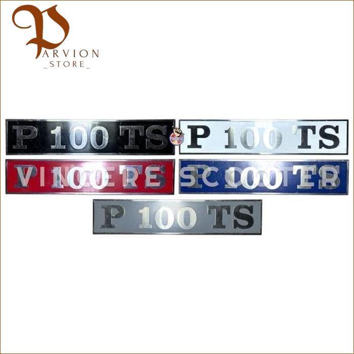 EMBLEM TEPONG SAMPING VESPA PTS 100 P100TS PROMO
