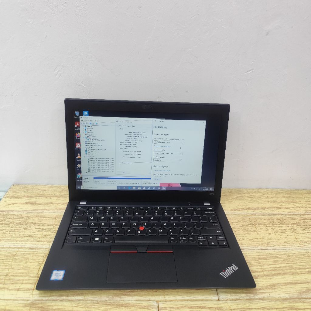 Laptop Second Lenovo Thinkpad X280 Core i5-8350U Ram 8GB Ssd 240GB HD