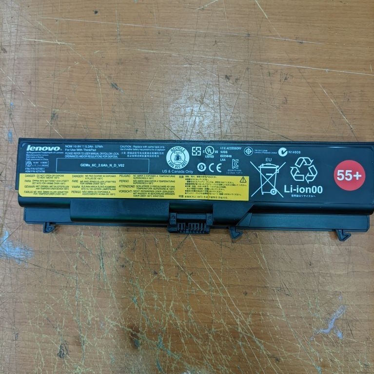 BATTERY BATERAI LENOVO THINKPAD T410 T420 SL410 SL510 L410 L412 L420 L421 E420 E520 L510 L512 L520