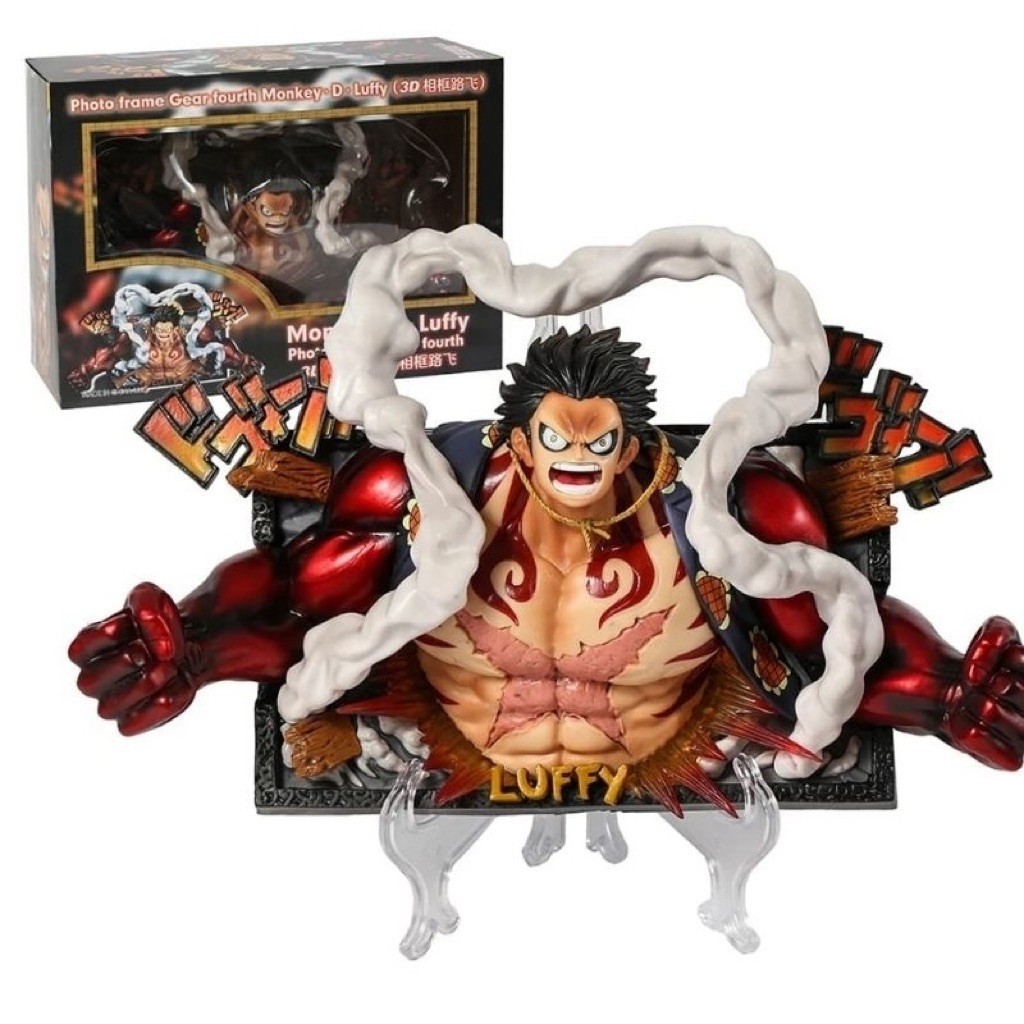 Action Figure Luffy Gear 4 One Piece – Figure Anime Koleksi & Pajangan