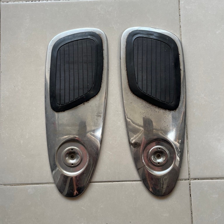 Cover Tangki Crom Karet honda s65