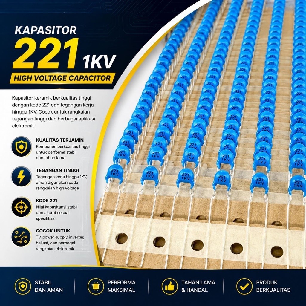 Kapasitor 221 1kv