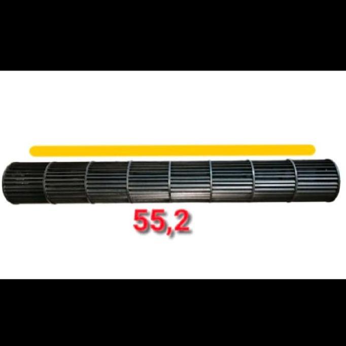CROSS FAN BLOWER INDOOR AC 1/2 3/4 1PK DIAMETER 10.3 X 61 CM 103 X 610 MM ORIGINAL CABUTAN BEKAS PAC