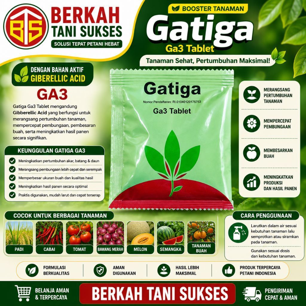 GATIGA TABLET // ZPT PENYUBUR TANAMAN