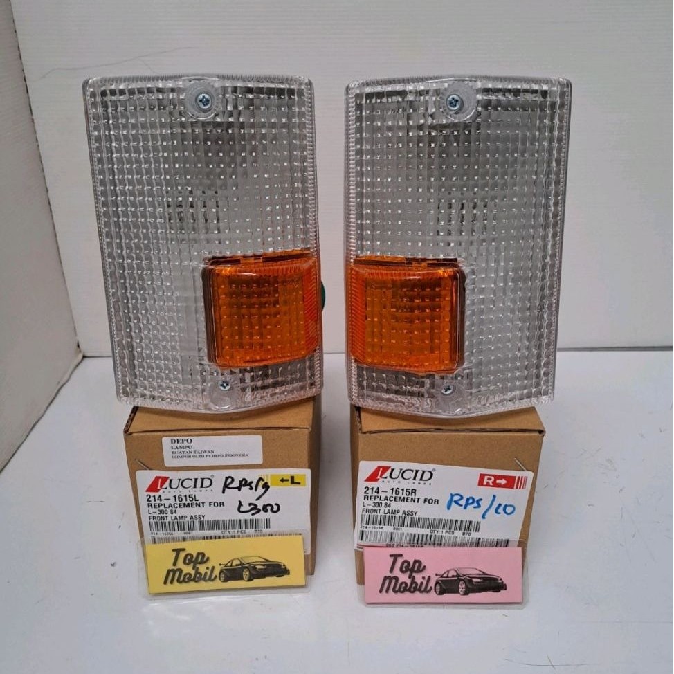 Lampu sen depan L300 Deluxe Diesel 214-1615 merk Depo good quality