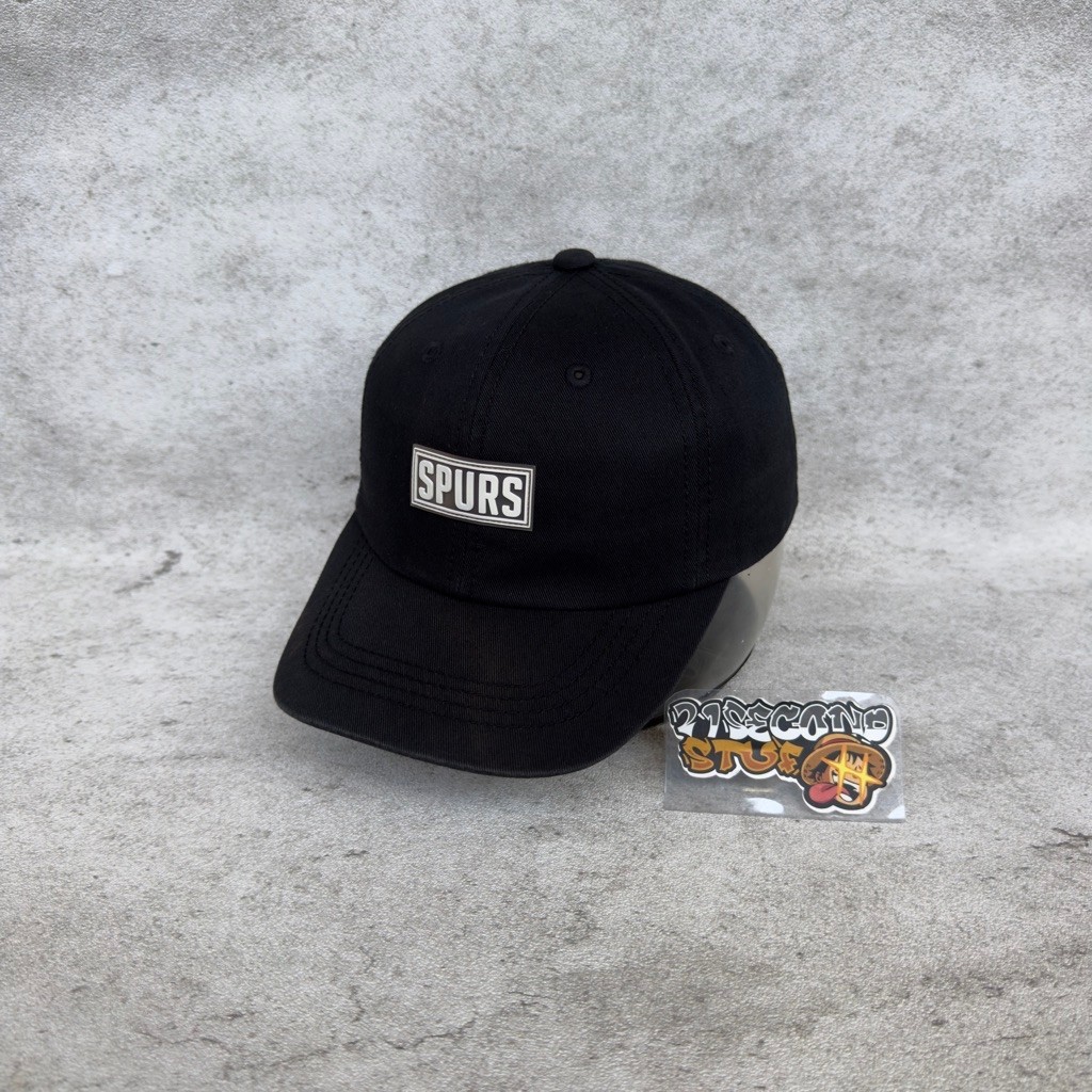 Topi NBA Spurs Hitam Anak Second