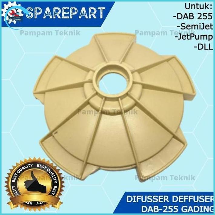 Dab 255 Difusser Deffuser Defuser Tutup Kipas - Sparepart Pompa Air Forsale