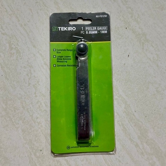 Tekiro Feeler Gauge / Feeler Gauge Tekiro Stell Klep