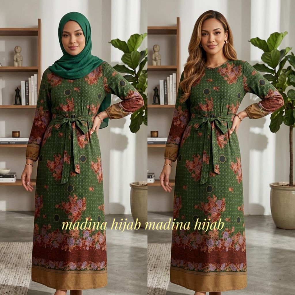 Gamis Muslimat Mayung/Gamis Muslimat Batik Terbaru/Gamis Pengaosan Muslimat