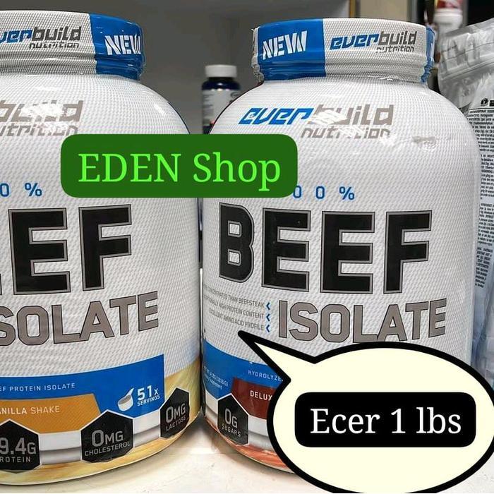 Everbuild Beef Isolate 1 lbs 450 Gram Everbuild 100% Beef Isolate 1 lbs