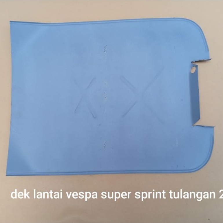 dek lantai vespa super sprint