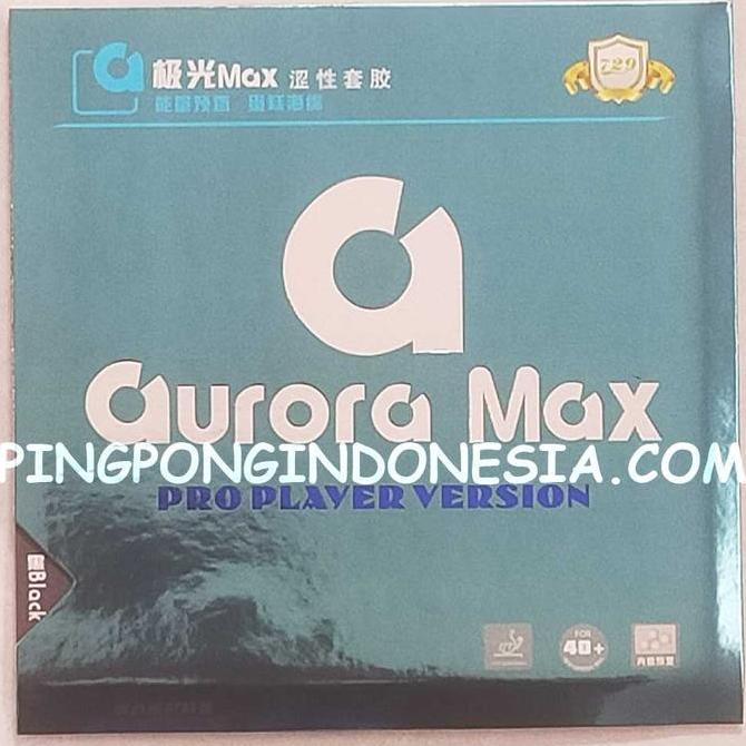 729 - Aurora Max - Karet Bet Pingpong Friendship RITC Rubber Tenis Mej