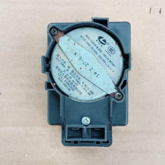MOTOR DRAIN RETRACTOR PEMBUANGAN MESIN CUCI TOP LOADING SAMSUNG WA80H4000SW/SE CABUTAN BEKAS ORIGINA