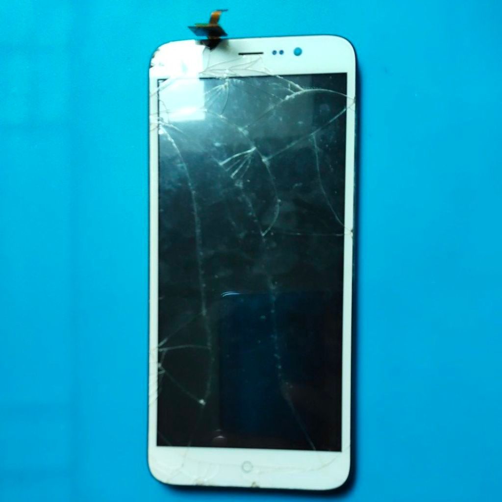 LCD EVERCOSS U60 NORMAL layar sentuh pecah ngacak bonus tatakan