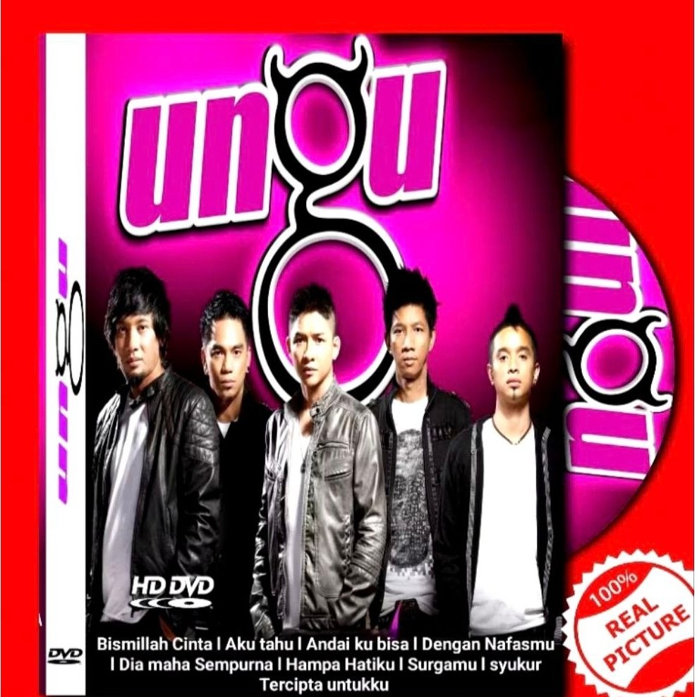 KASET DVD LAGU POP INDONESIA BAND UNGU