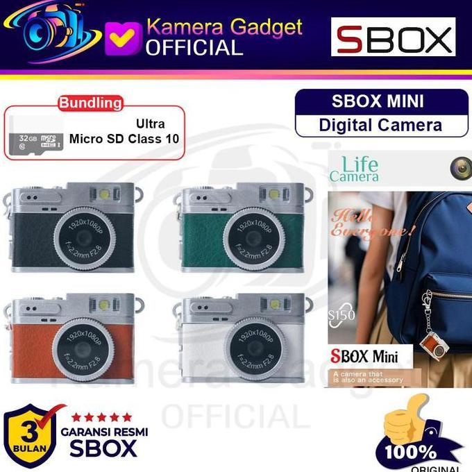 Sbox Mini NA1 / Sbox Mini Camera / Kamera Sbox Mini NA 1 Life Camera 1080P 30fps