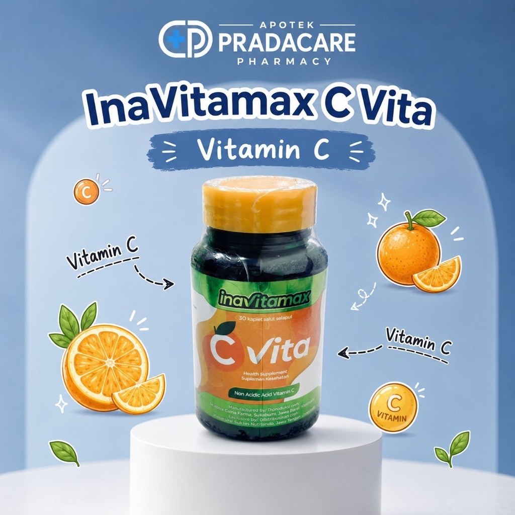 Inavitamax C Vita Caps 30s Suplemen Antioksidan