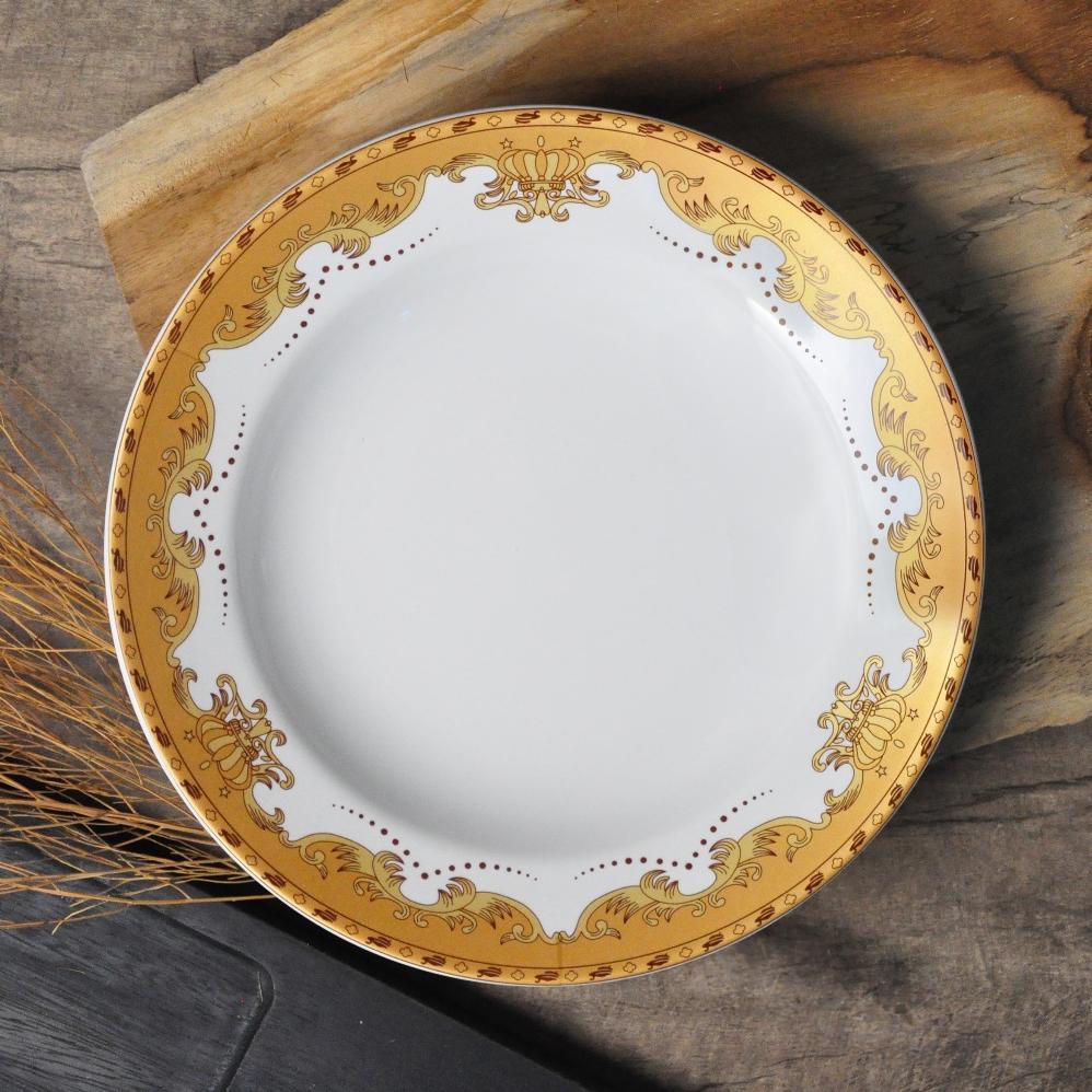 100% AMAN SANGO PIRING MAKAN HARIAN 8 INCH, 9 INCH | SERVING DISH DINNER PLATE SAJI POLOS PREMIUM ES