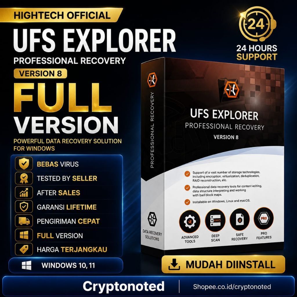 Aplikasi Data Recovery UFS Explorer Professional Recovery 10 [WIN] Full Version