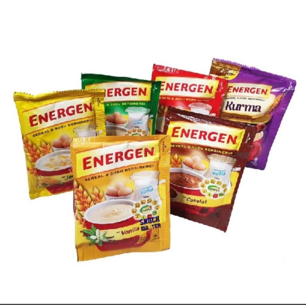 Energen Sereal & Susu Bergizi All Varian 1 Renteng / Energen 1 Renteng