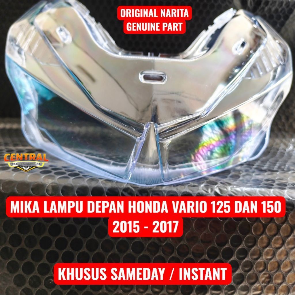 Mika Lampu Depan Honda Vario 125 150 2015-2017 Original Narita Genuine Part Khusus Sameday Instant