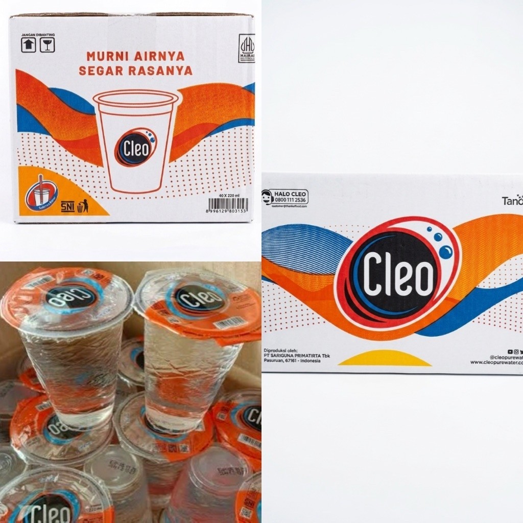 Cleo 220ml/40 cup/1 dus