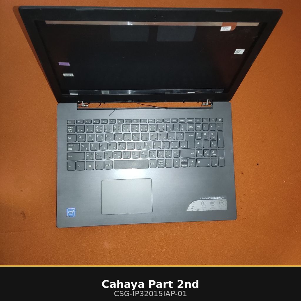 Casing Palmrest + Keyboard Laptop Lenovo IdeaPad 320-15IAP Original