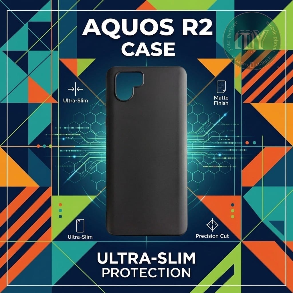 Casing Sharp Aquos R2 / R2 Compact Shv42 Anti Knock Carbon Case - Full Protection Shockproof Slim Ca