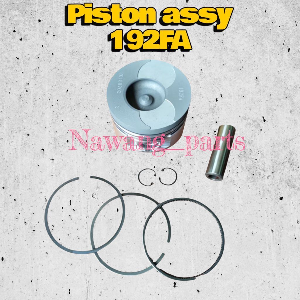 Piston Assy (Standart) 192FA Diesel Genset seher komplit 192fa