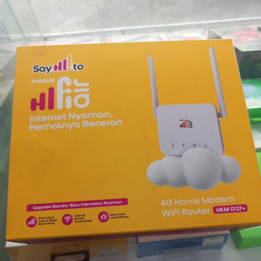 Indosat Hifi 4G Home Modem Wifi Router HKM0127+