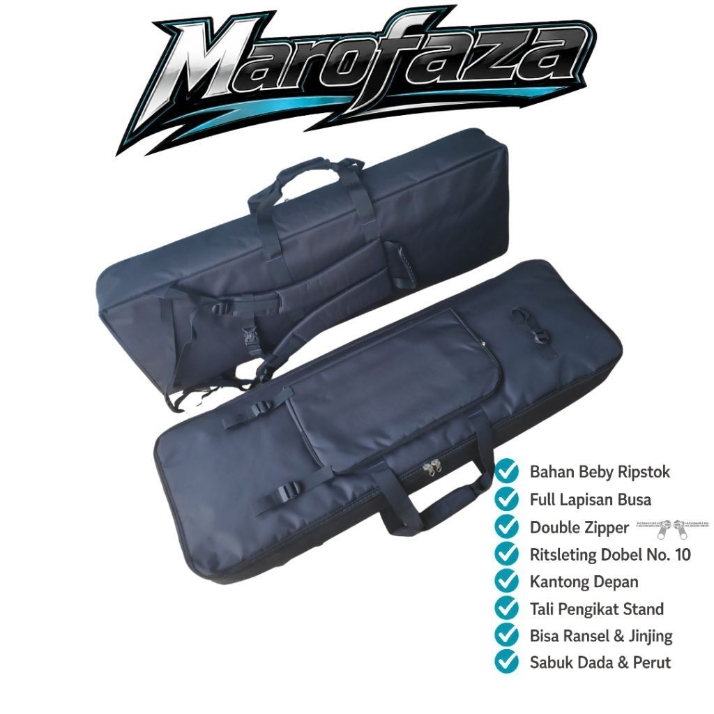Tas Keyboard Roland XPS10 Roland XPS30 Roland Juno D Roland FA06 Gigbag Softcase Sarung Keyboard Bun
