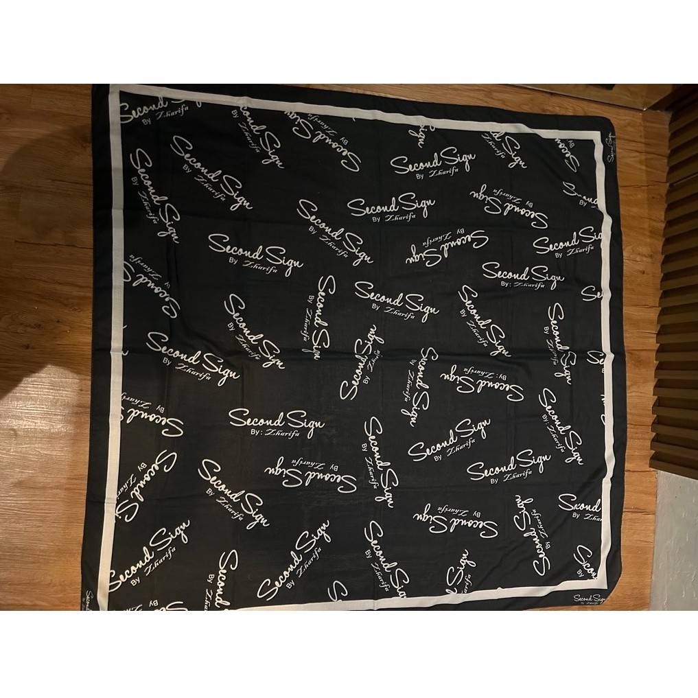 preloved kerudung second sign
