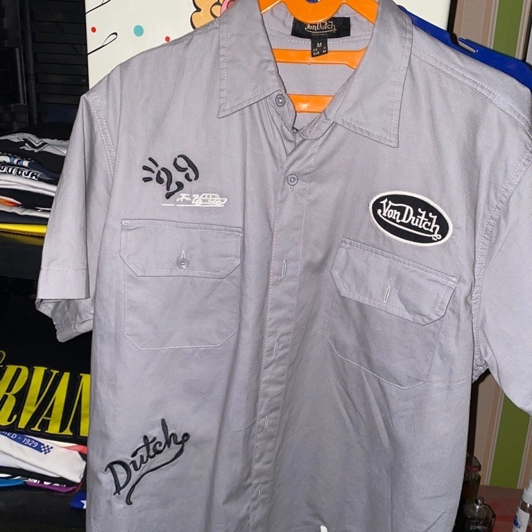 workshirt von dutch grey