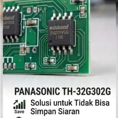 PANASONIC TH-32G302G ic eprom isi firmware