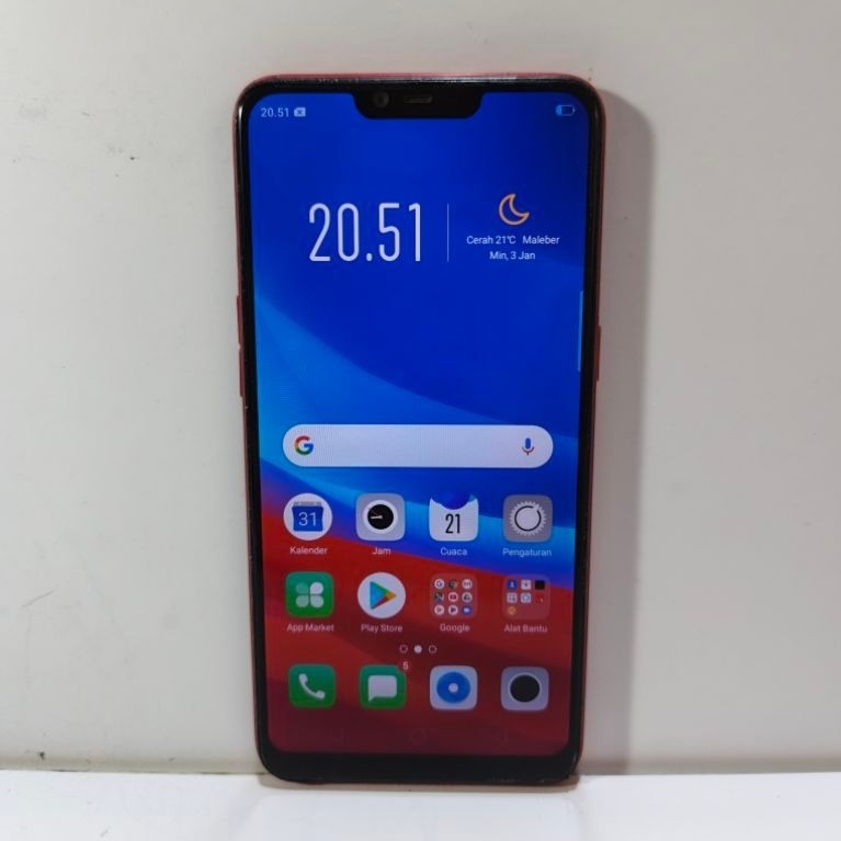 OPPO A3S HP SECOND ANDROID NORMAL MURAH SIAP PAKAI RAM 2/16GB
