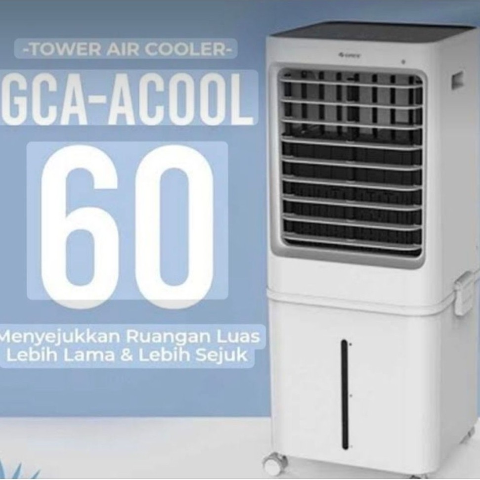 GREE Air Cooler GCA-ACOOL60 60L Penyejuk Humidifier Honeycomb Pra-filter